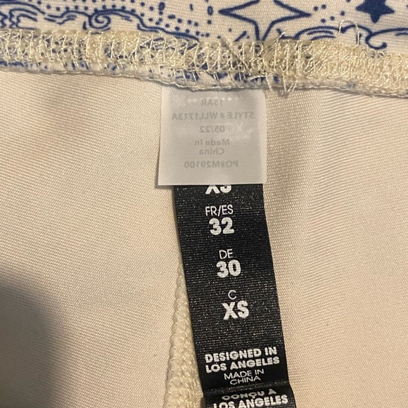 Wildfox | Wildfox athleisure Cosmic Blue Sports Bra and Leggings Set NWT S / XS - Picture 9 of 11